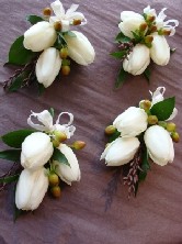 Tulip corsages